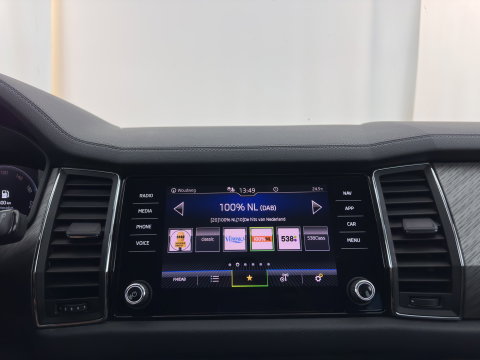 Škoda Kodiaq 1.5 TSI Business Edition [7-Pers.] (INCL.BTW) Aut. *LEATHER-FABRIC | FULL-LED | DIGI-COCKPIT | ADAPTIVE-CRUISE | HEATED-COMFORTSEATS | CAMERA | KEYLESS | NAVI-FULLMAP | AMBIENT-LIGHT | DAB+ | SHIFT-PADDLES | ECC | PDC | 19''AL
