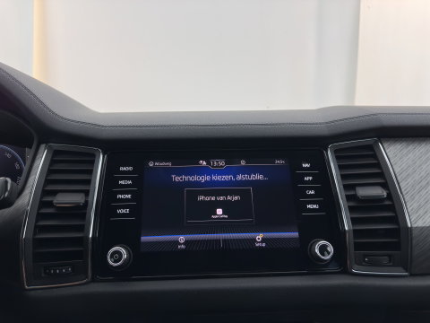 Škoda Kodiaq 1.5 TSI Business Edition [7-Pers.] (INCL.BTW) Aut. *LEATHER-FABRIC | FULL-LED | DIGI-COCKPIT | ADAPTIVE-CRUISE | HEATED-COMFORTSEATS | CAMERA | KEYLESS | NAVI-FULLMAP | AMBIENT-LIGHT | DAB+ | SHIFT-PADDLES | ECC | PDC | 19''AL