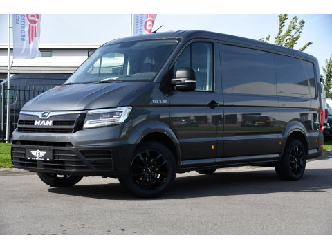 MAN TGE 3.180 35 2.0 L3H2 PB Edition MARGE! Camera, Cruise, Carplay, LED, Stuurverwarming, 177pk, Trekhaak, Automaat, Uniek!