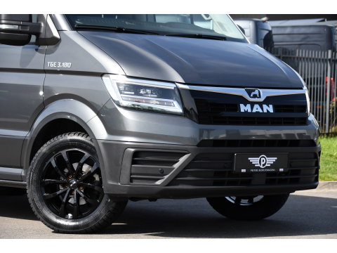 MAN TGE 3.180 35 2.0 L3H2 DC PB Edition Camera, Cruise, Carplay, LED, 177pk, Automaat, Sensoren, Multimedia, Uniek!