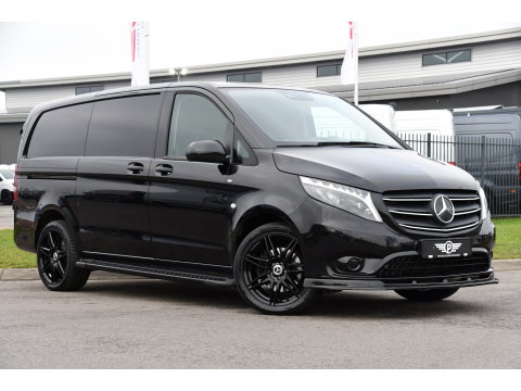 Mercedes-Benz Vito 119 CDI L2 Black Edition Camera, Cruise, Carplay, LED, Automaat, 190pk, Trekhaak, Multimedia, Sensoren, Uniek!
