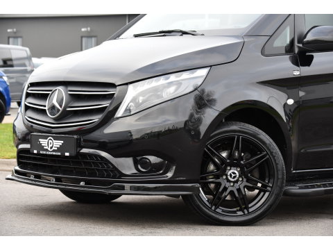 Mercedes-Benz Vito 119 CDI L2 Black Edition Camera, Cruise, Carplay, LED, Automaat, 190pk, Trekhaak, Multimedia, Sensoren, Uniek!