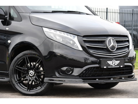 Mercedes-Benz Vito 119 CDI L2 Black Edition Camera, Cruise, Carplay, LED, Automaat, 190pk, Trekhaak, Multimedia, Sensoren, Uniek!