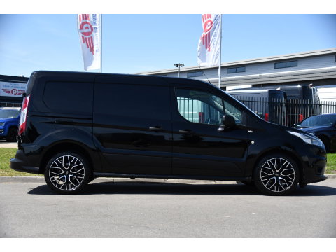Ford Transit Connect 1.5 EcoBlue L2 Black Edition Camera, Cruise, Sensoren, Stoelverwarming, Automaat, 100pk, Multimedia, Trekhaak, Uniek!