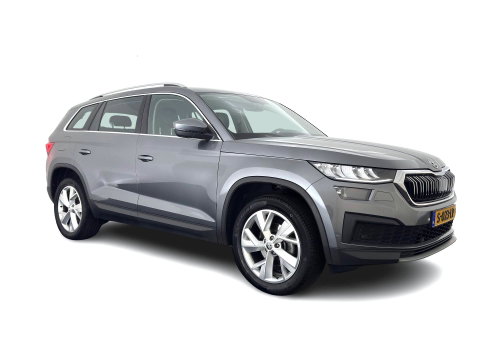 Škoda Kodiaq 1.5 TSI Business Edition [7-Pers.] (INCL.BTW) Aut. *LEATHER-FABRIC | FULL-LED | DIGI-COCKPIT | ADAPTIVE-CRUISE | HEATED-COMFORTSEATS | CAMERA | KEYLESS | NAVI-FULLMAP | AMBIENT-LIGHT | DAB+ | SHIFT-PADDLES | ECC | PDC | 19''AL