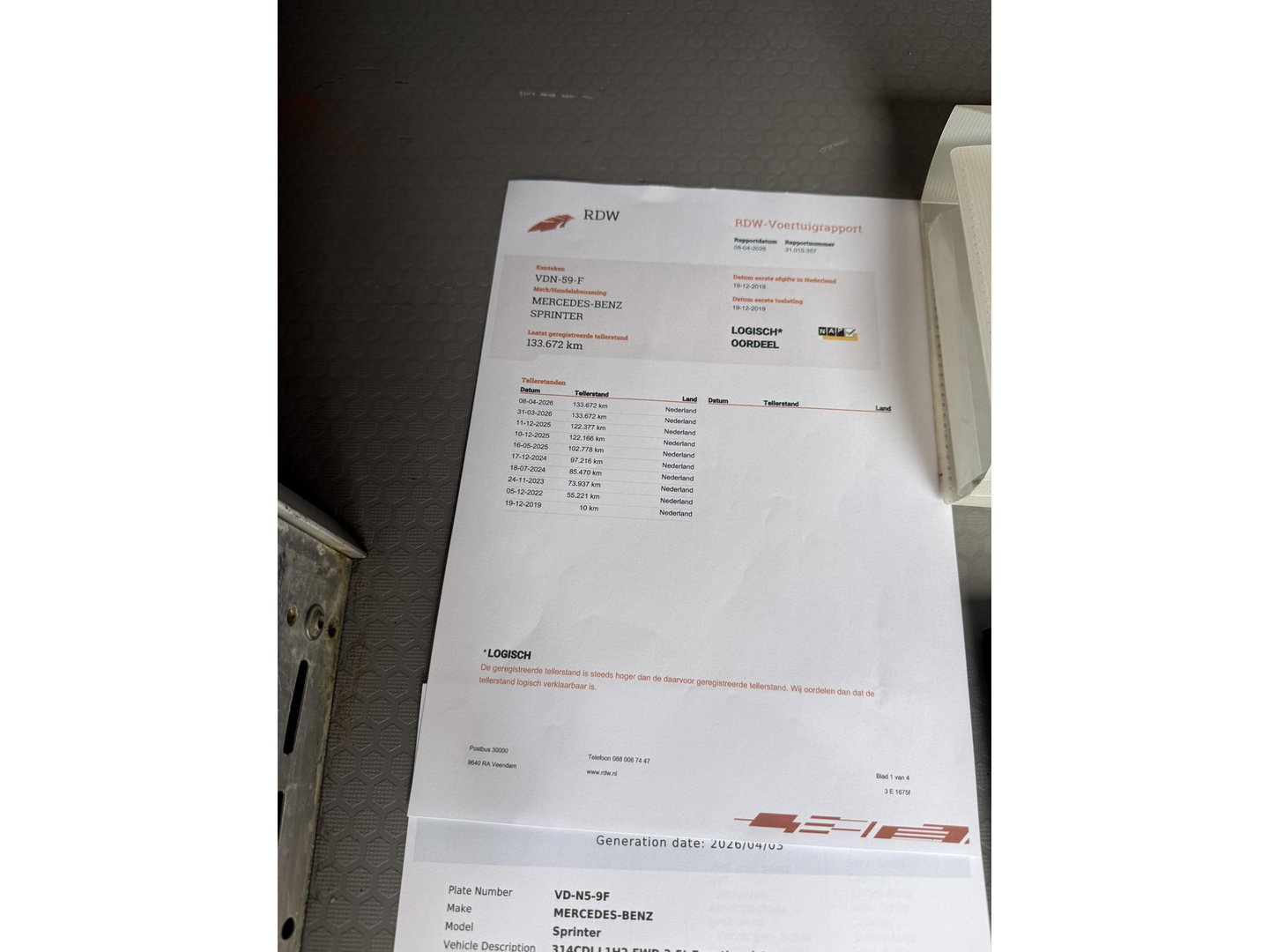 Mercedes-Benz Sprinter 314 2.2 CDI L1H2 EURO VI-D Sortimo sericebus Sortimo servicebus