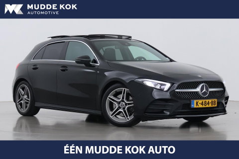 Mercedes-Benz A-Klasse 220 Premium | Panoramadak | ACC | AMG Line | Stoelverwarming | 18” AMG | Getint Glas | Navigatie