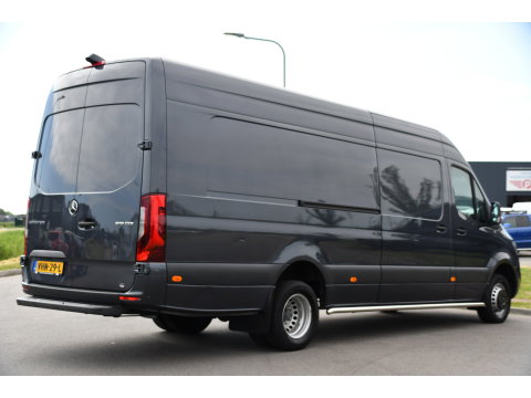 Mercedes-Benz Sprinter 519 V6 3.0 CDI L4H2 PB Edition N1, 360 Camera, Cruise, Carplay, 10,5'' Mbux, Automaat, Sensoren, 190pk, Elektrische deur, Stoelverwarming, Geveerde stoel, Uniek! 319