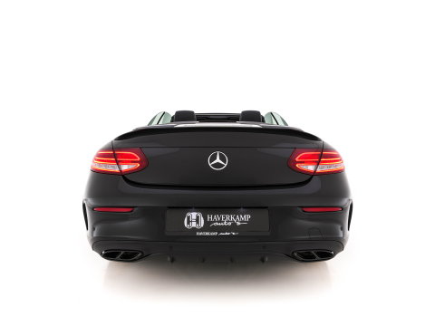 Mercedes-Benz C-Klasse Cabrio AMG 43 4MATIC Night Edition Aut. *LEDER | BURMESTER-AUDIO | FULL-LED | HEATED/VENTILATED-SPORTSEATS | NAVI-FULLMAP | SHIFTPADDLES | CAMERA | BLINDSPOT | ADAPTIVE-CRUISE | LANE-ASSIST | KEYLESS | AMBIENTLIGHT | MEMORY ..