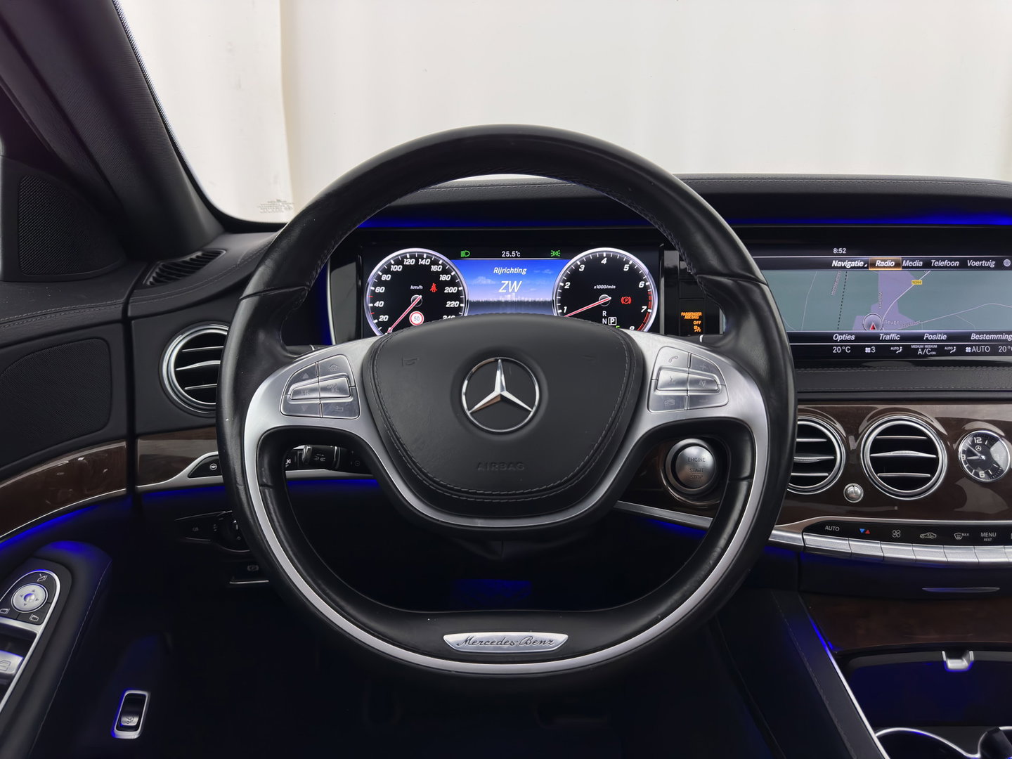 Mercedes-Benz S-Klasse 500 4Matic (INCL.BTW) Aut. *PANO | HEAD-UP | LEATHER | FULL-LED | BURMESTER | DISTRONIC | BLIND-SPOT | TOP-VIEW | MEMORY-PACK | DIGI-COCKPIT | HEAYED-COMFORTSEATS | AIR-SUSPENSION | PRIVACY-GLASS | 19''