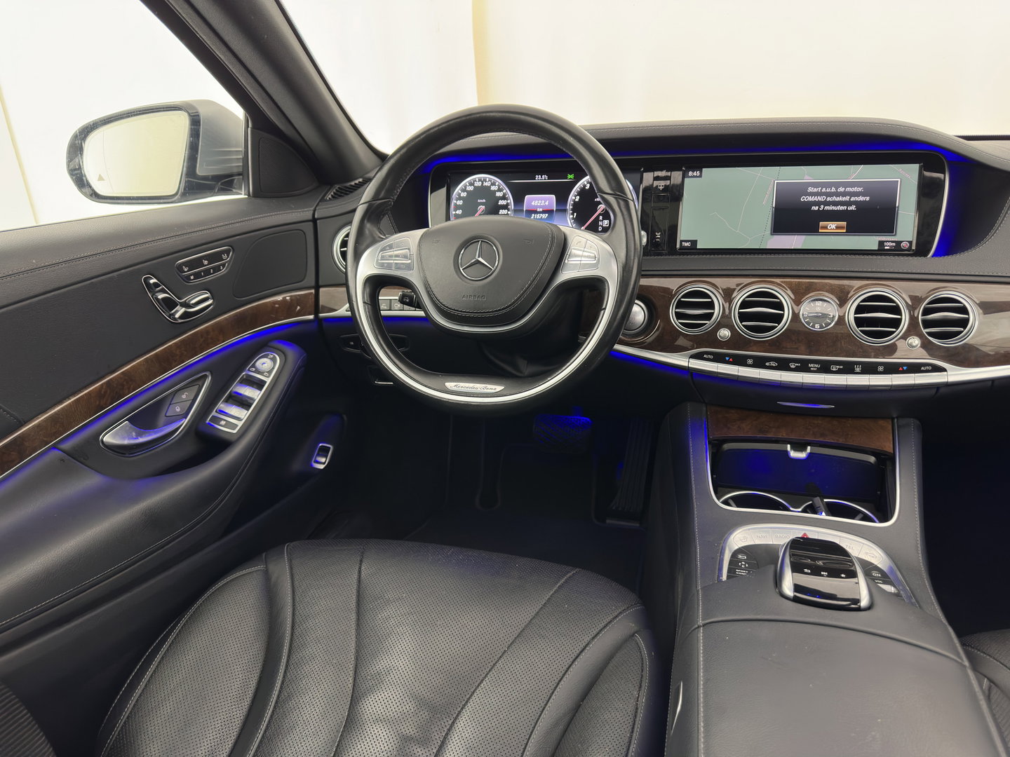 Mercedes-Benz S-Klasse 500 4Matic (INCL.BTW) Aut. *PANO | HEAD-UP | LEATHER | FULL-LED | BURMESTER | DISTRONIC | BLIND-SPOT | TOP-VIEW | MEMORY-PACK | DIGI-COCKPIT | HEAYED-COMFORTSEATS | AIR-SUSPENSION | PRIVACY-GLASS | 19''