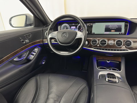 Mercedes-Benz S-Klasse 500 4Matic (INCL.BTW) Aut. *PANO | HEAD-UP | LEATHER | FULL-LED | BURMESTER | DISTRONIC | BLIND-SPOT | TOP-VIEW | MEMORY-PACK | DIGI-COCKPIT | HEAYED-COMFORTSEATS | AIR-SUSPENSION | PRIVACY-GLASS | 19''