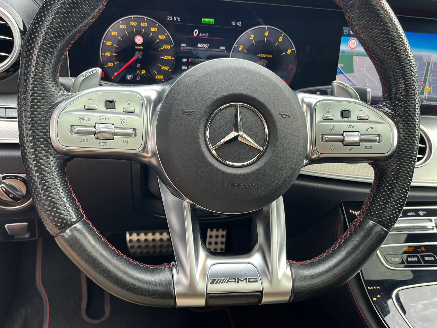 Mercedes-Benz E-Klasse Estate 53 AMG 4MATIC 457PK|Pano|Burmester|360Camera|Luchtvering|Keyless|Carplay|Leder