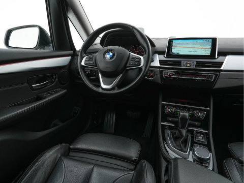 BMW 2 Serie Gran Tourer 216d High Executive Luxury-Line [7-Pers.] (INCL-BTW) Aut. * LEATHER | FULL-LED | HIFI-SOUND | HEAD-UP | ADAPTIVE-CRUISE | KEYLESS | NAVI-FULLMAP | HEATED-SPORTSEATS | PRIVACY-GLASS | ECC | PDC | TOWBAR | 17''ALU*