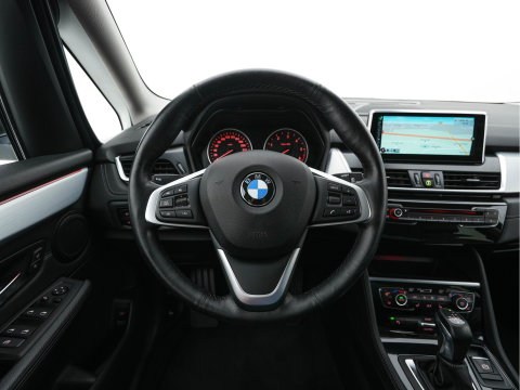 BMW 2 Serie Gran Tourer 216d High Executive Luxury-Line [7-Pers.] (INCL-BTW) Aut. * LEATHER | FULL-LED | HIFI-SOUND | HEAD-UP | ADAPTIVE-CRUISE | KEYLESS | NAVI-FULLMAP | HEATED-SPORTSEATS | PRIVACY-GLASS | ECC | PDC | TOWBAR | 17''ALU*