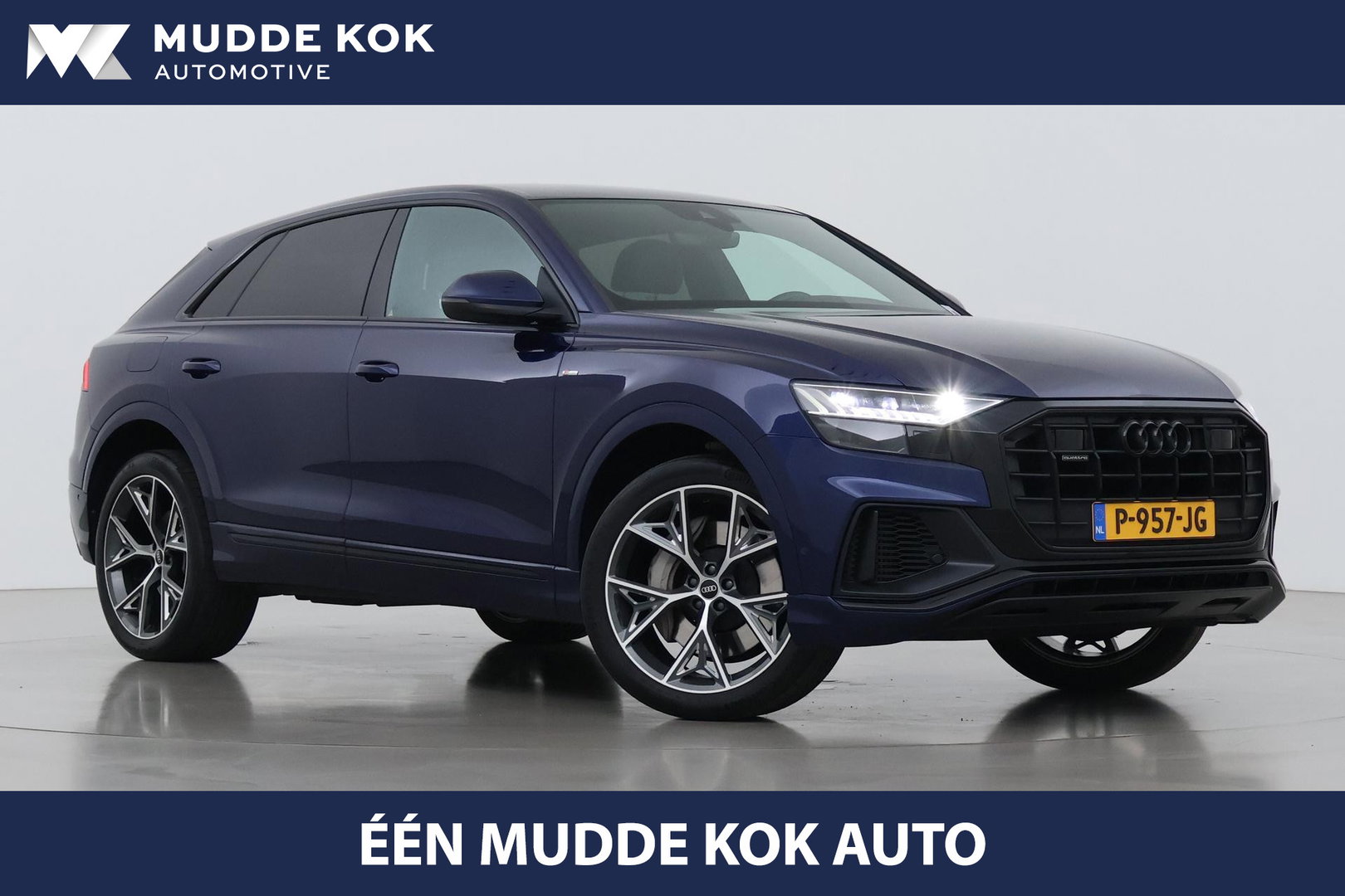 Audi Q8 55 TFSI e quattro Pro Line | Bang&Olufsen | Luchtvering | Trekhaak | Head-Up | Matrix LED | 22 Inch | Stoelverwarming V+A | ACC