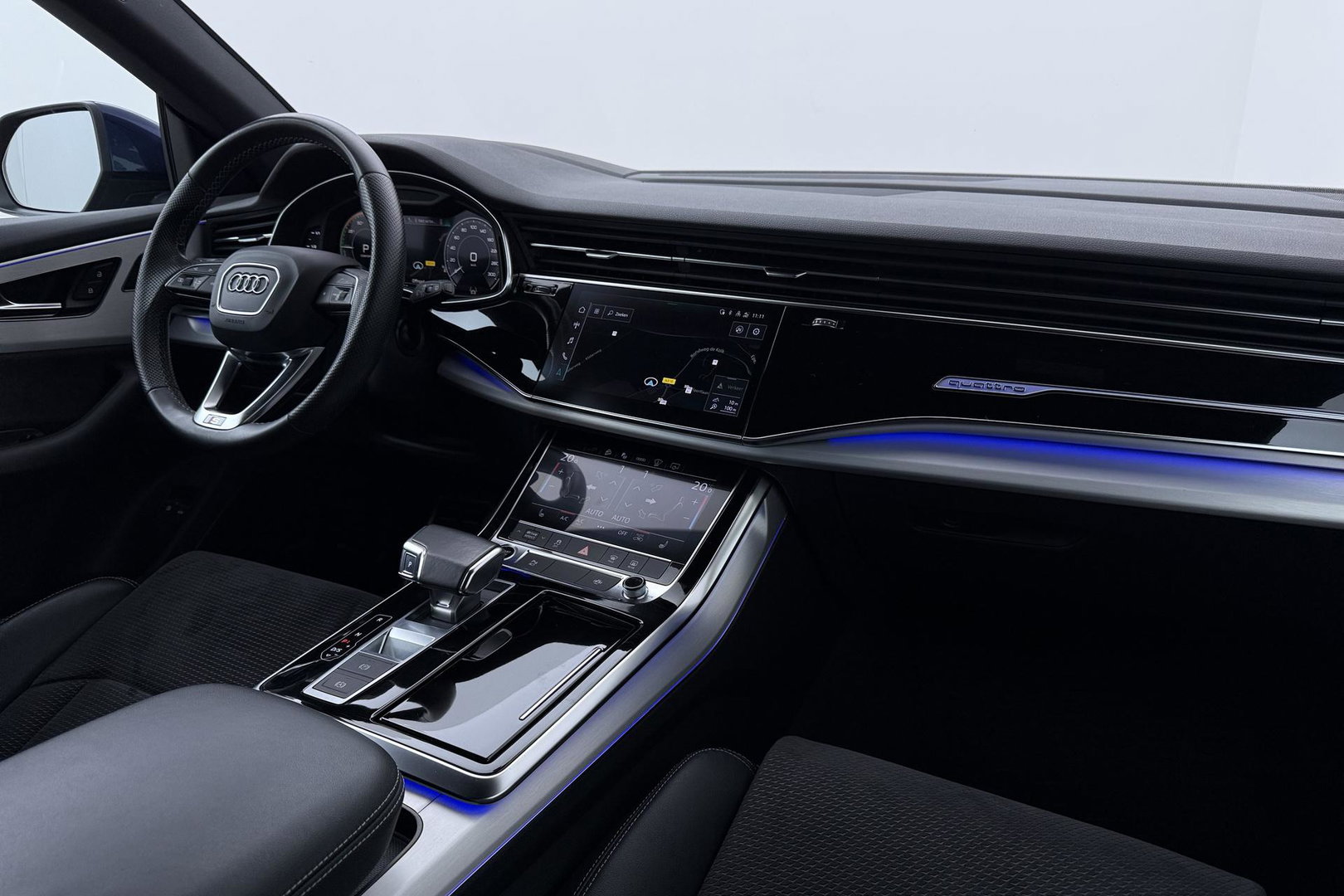 Audi Q8 55 TFSI e quattro Pro Line | Bang&Olufsen | Luchtvering | Trekhaak | Head-Up | Matrix LED | 22 Inch | Stoelverwarming V+A | ACC