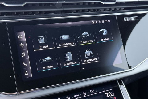 Audi Q8 55 TFSI e quattro Pro Line | Bang&Olufsen | Luchtvering | Trekhaak | Head-Up | Matrix LED | 22 Inch | Stoelverwarming V+A | ACC