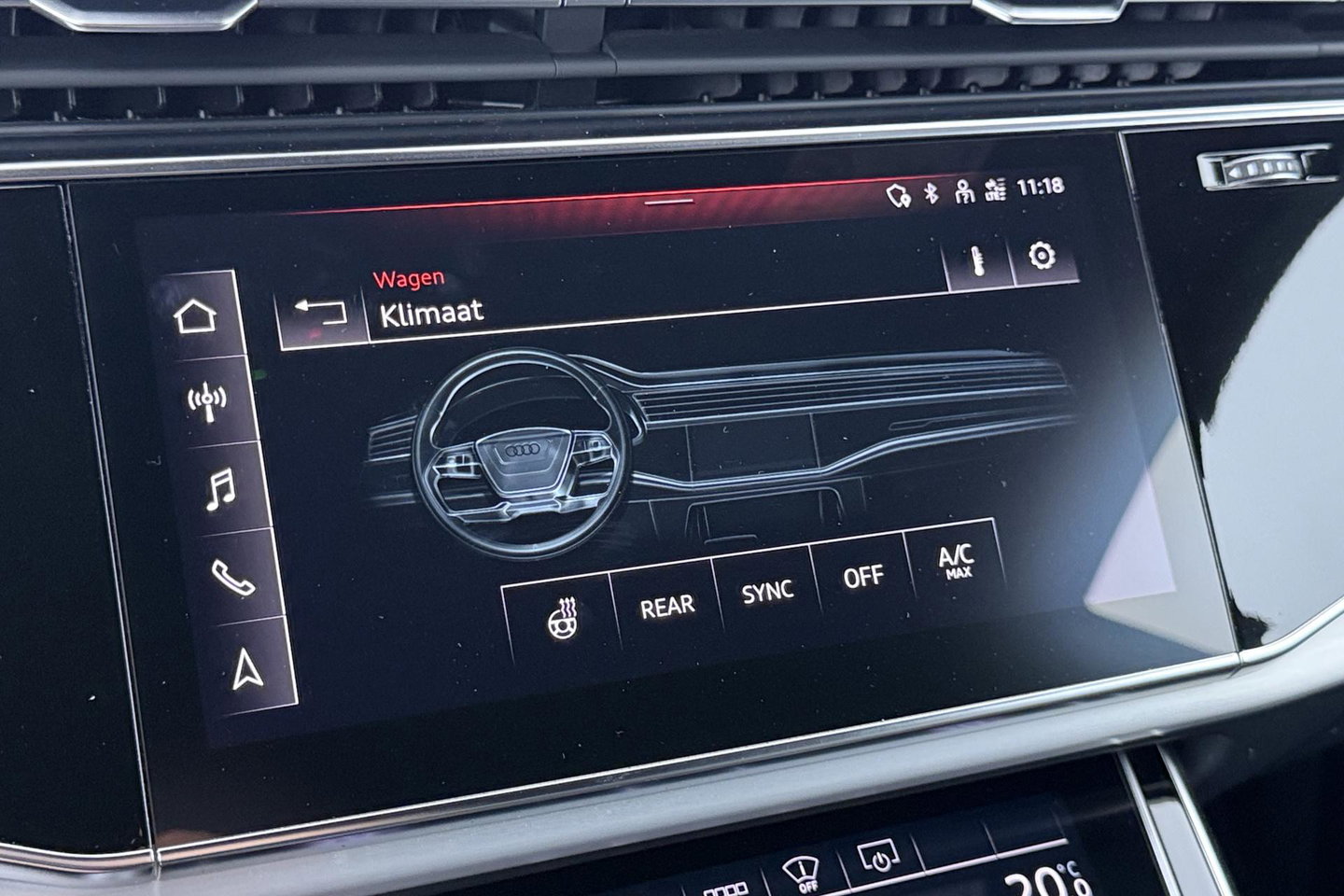 Audi Q8 55 TFSI e quattro Pro Line | Bang&Olufsen | Luchtvering | Trekhaak | Head-Up | Matrix LED | 22 Inch | Stoelverwarming V+A | ACC