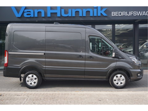 Ford Transit 350M L2H2 Limited AUT-8 165PK BPM VRIJ Navi, 360 Cam, ACC, Xenon, Lm Velg, Trekhaak!! NR. A115