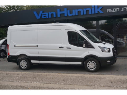Ford Transit 350L 130PK L3H2 Trend AUT BPM VRIJ!! Clima, 12" Sync 4 Navi, 270º deur, Trekhaak!! NR. 165