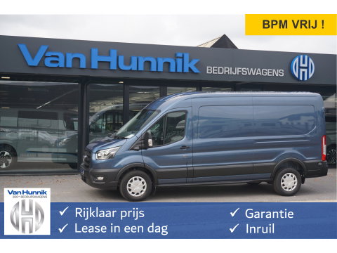 Ford Transit 350L 170PK L3H2 AUT BPM VRIJ!! 12" Sync4 Scherm Apple CP/Android A, 360 Camera, Xenon!! NR. 242