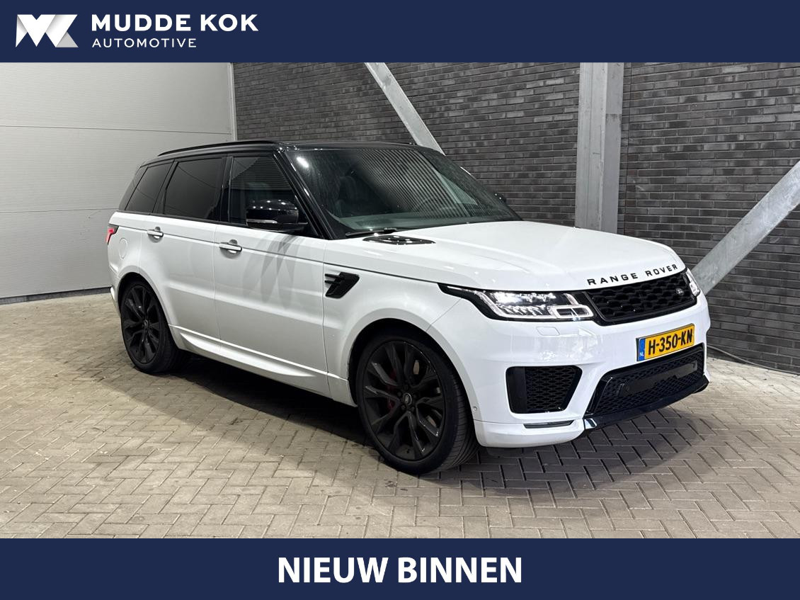 Land Rover Range Rover Sport 3.0 P400 MHEV HST | 3.0 BENZINE | Luchtvering | Panoramadak | Trekhaak | Stoelventilatie | Carbon Pack | BLIS | 22 Inch