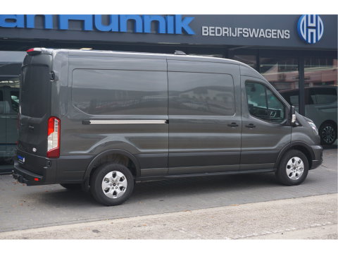 Ford Transit 350L L3H2 Limited AUT-8 165PK BPM VRIJ Navi, Adap. Cruise, 360° Cam, Trekhaak, 2x Schuifdeur!! NR. 258