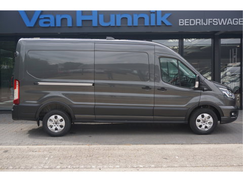 Ford Transit 350L L3H2 Limited AUT-8 165PK BPM VRIJ Navi, Adap. Cruise, 360° Cam, Trekhaak, 2x Schuifdeur!! NR. 258