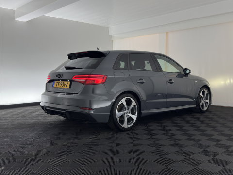 Audi A3 Sportback 1.5 TFSI CoD Sport S-Line Edition Black Optic Package Aut. *LEATHER-FABRIC | FULL-LED | SPORTSEATS | NAVI-FULLMAP | PRIVACY-GLASS | ECC | PDC | CRUISE | 18''ALU*