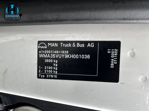 MAN eTGE Basis 36 kWh L3 H3 (2-Fase) {Soh-86%} Aut. *HEATPUMP | NAVI-FULLMAP | AIRCO | CRUISE | CAMERA | HEATED-ERGO-SEATS | PDC | DAB | WIFI | FULL-LED | CCS-FASTLOADER | 18"ALU*
