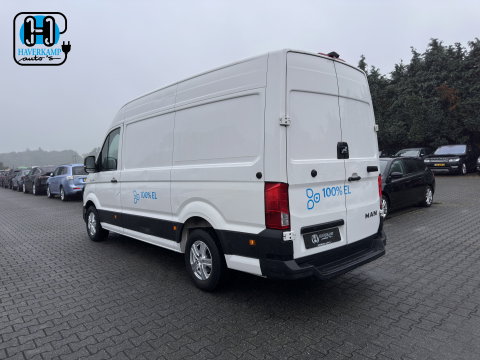 MAN eTGE Basis 36 kWh L3 H3 (2-Fase) {Soh-86%} Aut. *HEATPUMP | NAVI-FULLMAP | AIRCO | CRUISE | CAMERA | HEATED-ERGO-SEATS | PDC | DAB | WIFI | FULL-LED | CCS-FASTLOADER | 18"ALU*