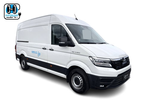 MAN eTGE Basis 36 kWh L3 H3 (2-Fase) {Soh-88%} Aut. *HEATPUMP | NAVI-FULLMAP | AIRCO | CRUISE | 3-PERS | CAMERA | HEATED-ERGO-SEATS | PDC | DAB | WIFI | FULL-LED | CCS-FASTLOADER*