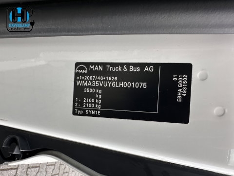 MAN eTGE Basis 36 kWh L3 H3 (2-Fase) {Soh-88%} Aut. *HEATPUMP | NAVI-FULLMAP | AIRCO | CRUISE | 3-PERS | CAMERA | HEATED-ERGO-SEATS | PDC | DAB | WIFI | FULL-LED | CCS-FASTLOADER*