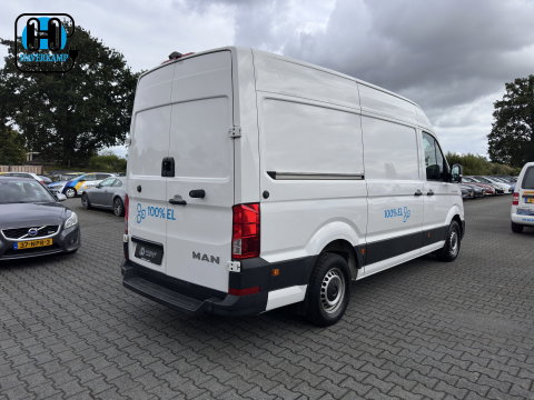 MAN eTGE Basis 36 kWh L3 H3 (2-Fase) {Soh-88%} Aut. *HEATPUMP | NAVI-FULLMAP | AIRCO | CRUISE | 3-PERS | CAMERA | HEATED-ERGO-SEATS | PDC | DAB | WIFI | FULL-LED | CCS-FASTLOADER*