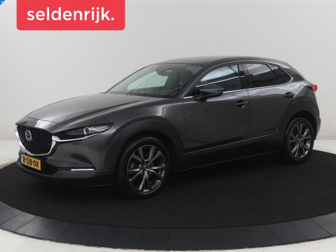 Mazda CX-30 2.0 e-SkyActiv-X M Hybrid Luxury | Trekhaak | Leder | Stuur/stoel verwarming | Adaptive cruise | Head up | 360 camera | Carplay | Climate control | BOSE sound |