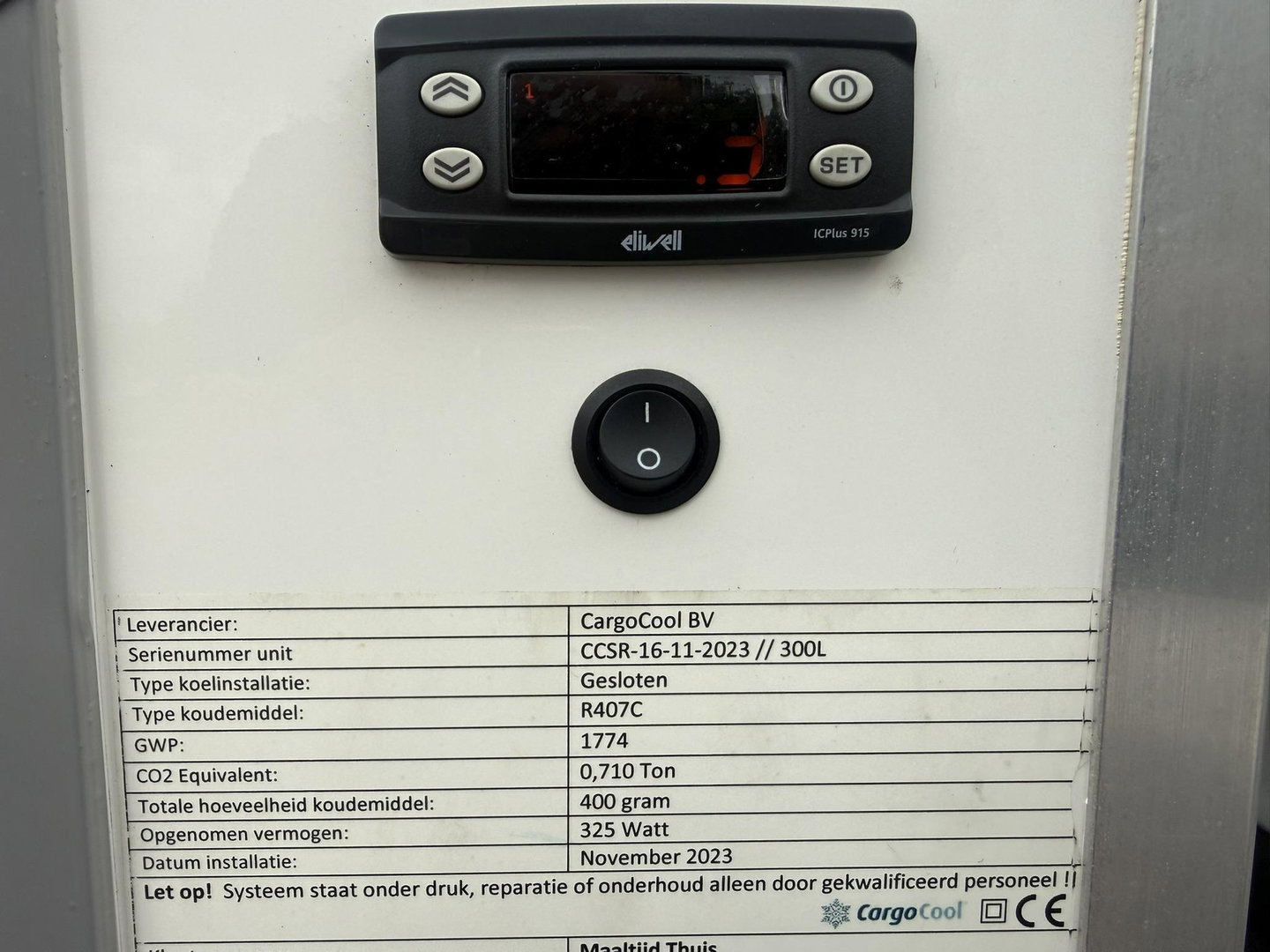 Peugeot Partner 120 1.6 BlueHDi 75 L1 Koel vries - 20 gr