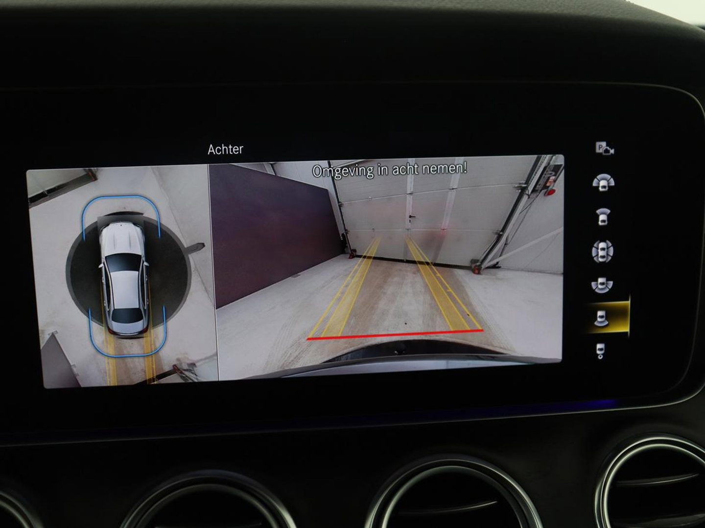 Mercedes-Benz E-Klasse 300 e AMG Line | SOH 88.4% | Panoramadak | Trekhaak | Leder | Burnmeister surround | Head up | 360 camera | Adaptive cruise | Carplay | Memory |