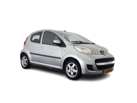 Peugeot 107 1.0-12V Black & Silver *AIRCO | COMFORT-SEATS | RADIO-CD | PRIVACY-GLASS | 14''ALU*