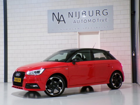 Audi A1 Sportback 1.0 TFSI S-Line "Origineel NL!" 2x S Line Xenon-LED Parkeersensoren Bose 18"Velgen Navigatie Bluetooth Cruise