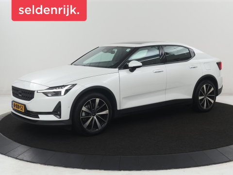 Polestar 2 Standard Range Single Motor 63kWh | SOH 91.5% | Panoramadak | Trekhaak | 360 camera | Harman/Kardon | Stuur/stoel verwarming | Carplay | Memory |