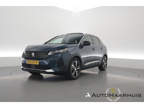 Peugeot 3008 1.6 HYbrid 225 GT | Rijklaar! | Pano | Adapt. Cruise | Camera + PDC | Keyless | Navi | Apple CarPlay | Dodehoek