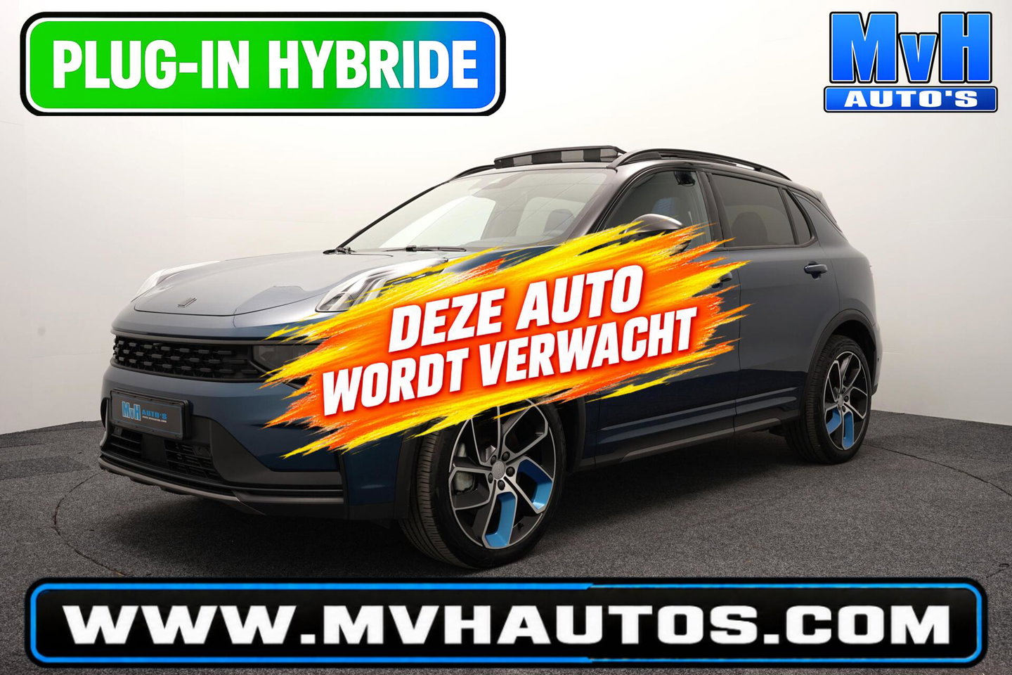 Lynk & Co 01 1.5 PHEV|ZWARTE.HEMEL|BLACK EDITION|360º|SOH98%