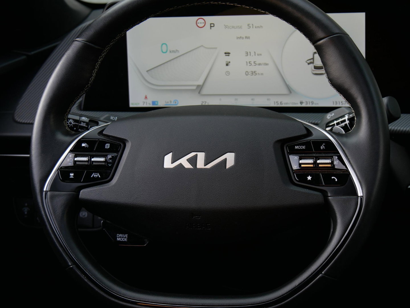 Kia Ev6 77kWh GT-LINE/ SCHUIFDAK/ 360° CAMERA/ HEAD-UP/ NL-AUTO 1STE EIGENAAR