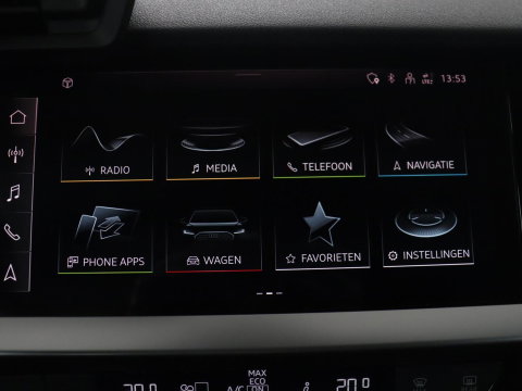 Audi A3 Sportback 35 TFSI Business edition | Cruise control | Climate control | Navigatie | Carplay | Park assist | Virtueel dashboard | Full LED | 18" velgen