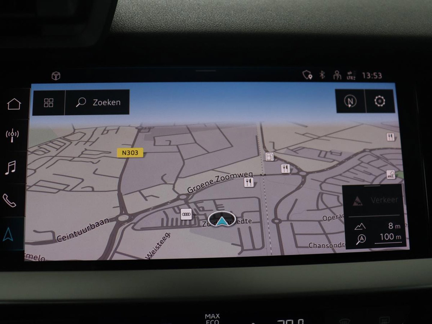 Audi A3 Sportback 35 TFSI Business edition | Cruise control | Climate control | Navigatie | Carplay | Park assist | Virtueel dashboard | Full LED | 18" velgen