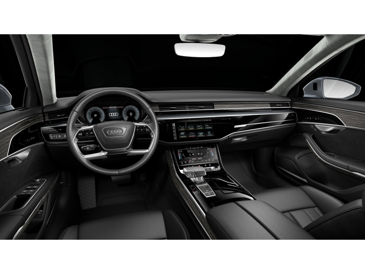 Audi A8 60 TFSie Lang 449PK S-line / B&O / TV's / Alcanatara / Softclose / Massage