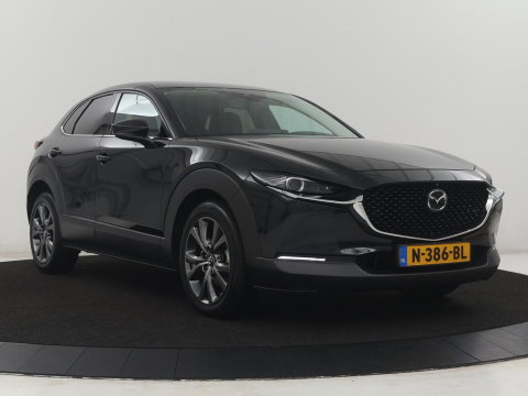 Mazda CX-30 2.0 e-SkyActiv-X M Hybrid Luxury | Leder | Stuur/stoel verwarming | Adaptive cruise | Head-up | 360 camera | Park assist | BOSE sound | Carplay | Elektrische achterklep