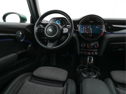MINI 3-deurs 1.5 One Business Edition (INCL-BTW) Aut. *LEATHER-FABRIC | FULL-LED | NAVI-FULLMAP | SPORTSEATS | AMBIENTLIGHT | DIGI-COCKPIT | PRIVACY-GLASS | DAB+ | ECC | PDC | UNION-JACK LED |  CRUISE | CAMERA | KEYLESS | 16''ALU