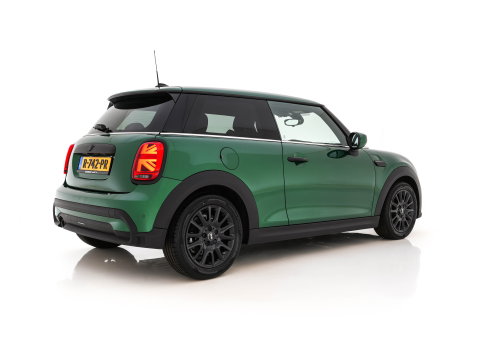 MINI 3-deurs 1.5 One Business Edition (INCL-BTW) Aut. *LEATHER-FABRIC | FULL-LED | NAVI-FULLMAP | SPORTSEATS | AMBIENTLIGHT | DIGI-COCKPIT | PRIVACY-GLASS | DAB+ | ECC | PDC | UNION-JACK LED |  CRUISE | CAMERA | KEYLESS | 16''ALU
